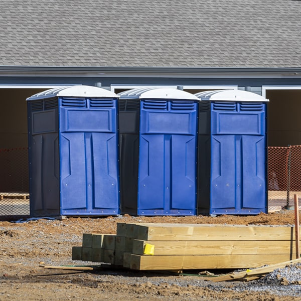 are there any restrictions on where i can place the portable toilets during my rental period in Oldhams